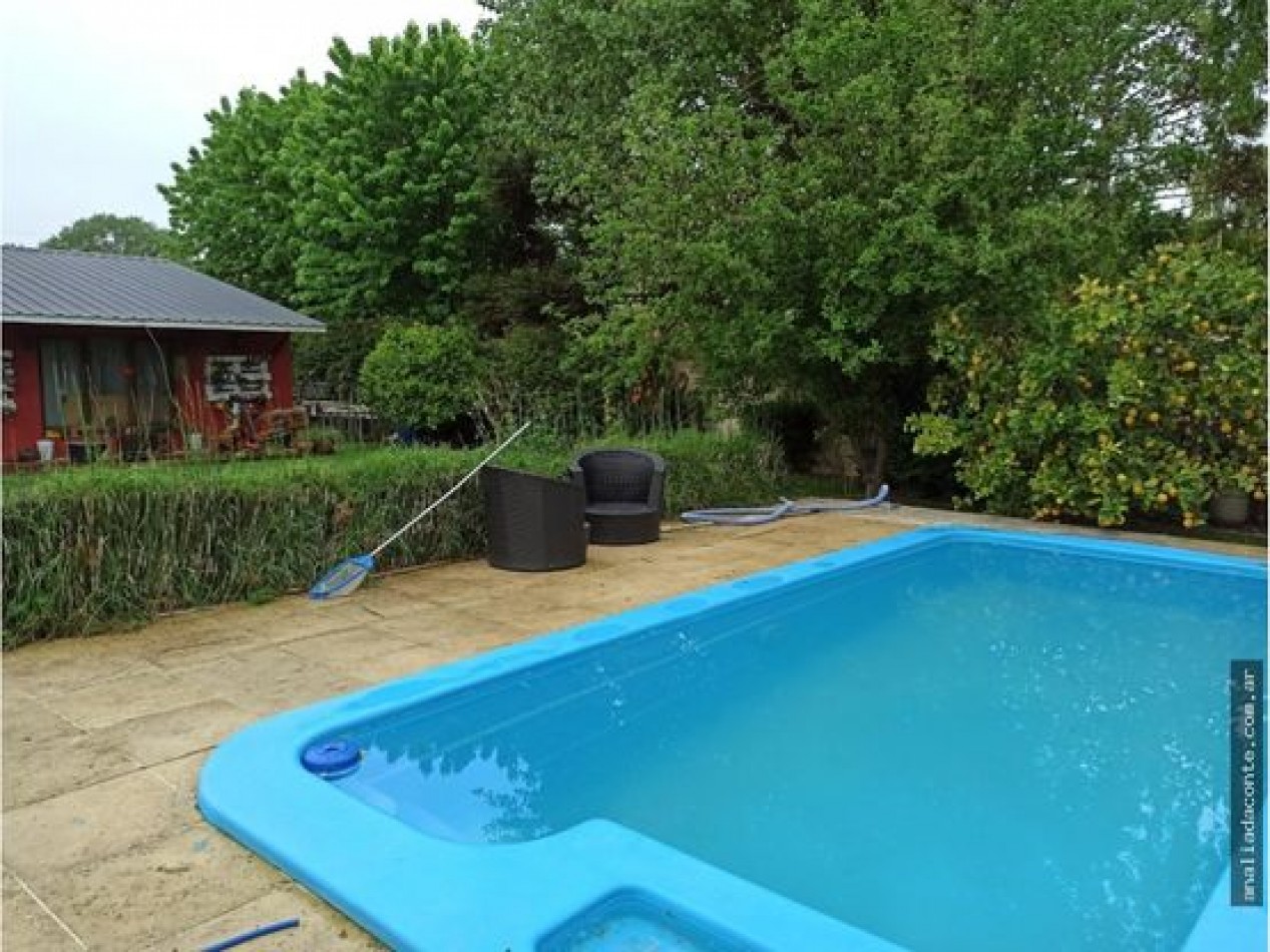 Gran chalet de hermoso diseno. Lote doble parque piscina Aragon 5700