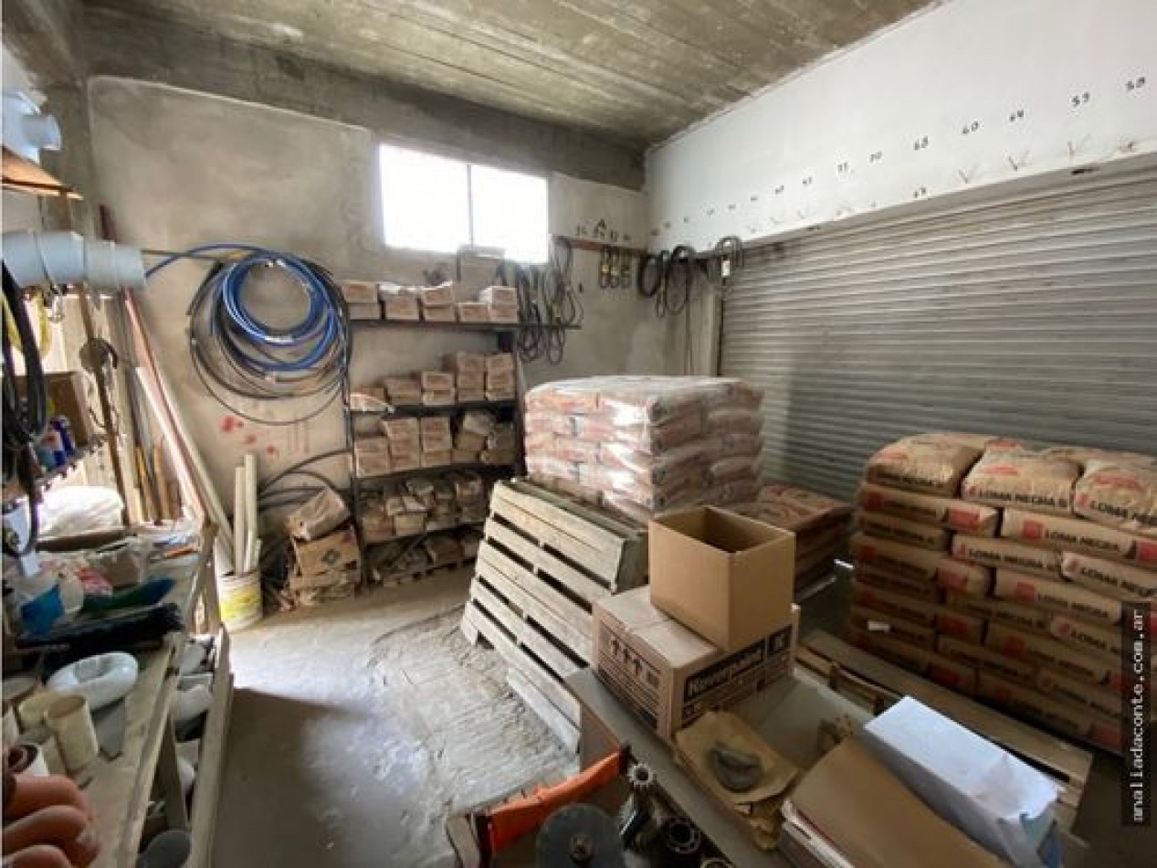 CORRALON DE MATERIALES ZONA NORTE 35 ANOS DE TRAYECTORIA. Fondo de comercio y propiedad.