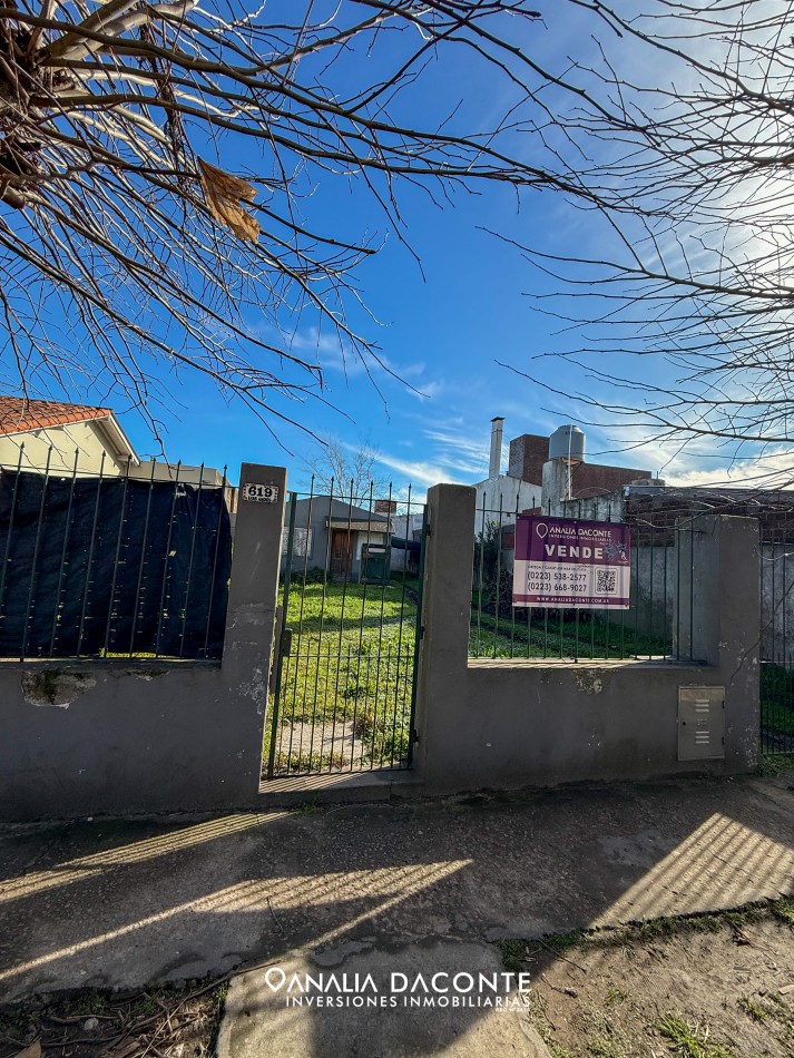 Lote 10 x 23mts  en Villa Primera