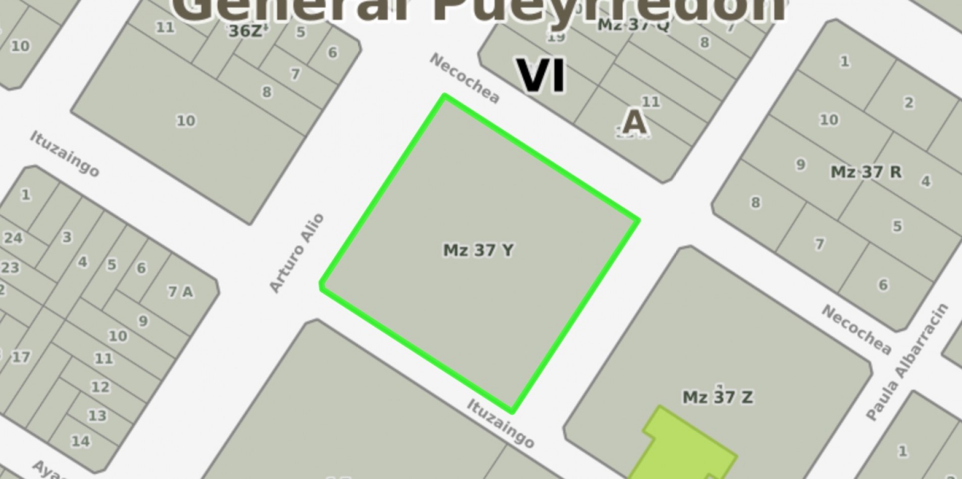 MANZANA COMPLETA CON LOCAL Y VIVIENDA!