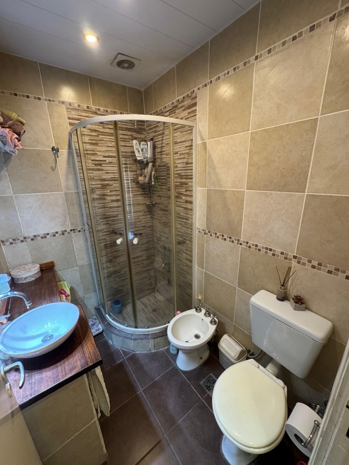 Depto 3 amb con 2 patios