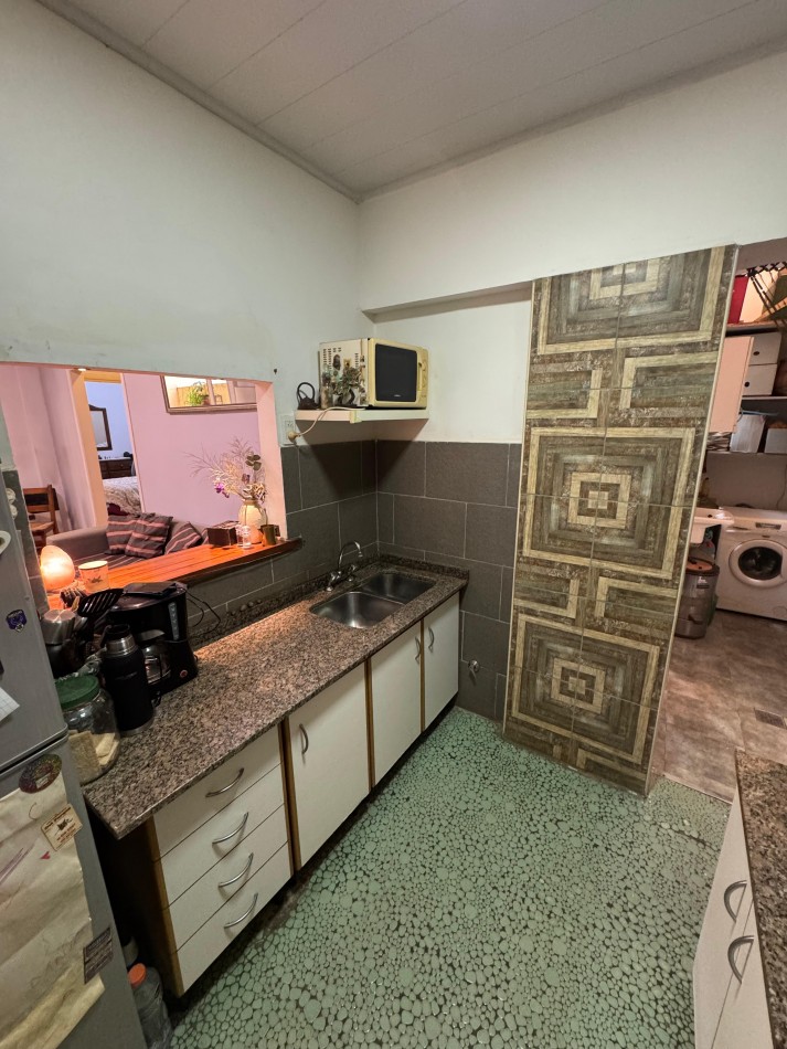 Depto 3 amb con 2 patios