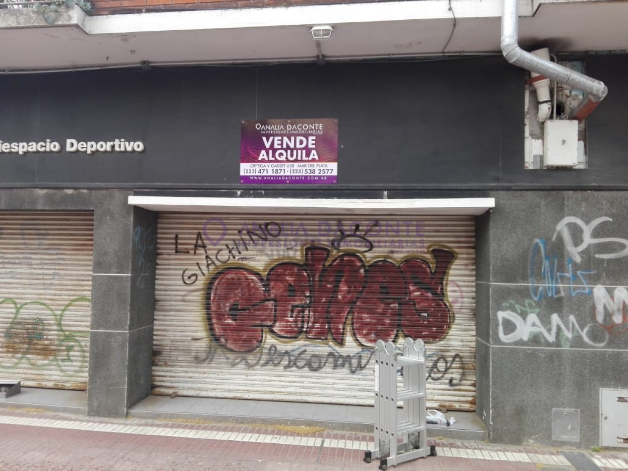 EXCELENTE LOCAL 323M2 CENTRO MAR DEL.PLATA